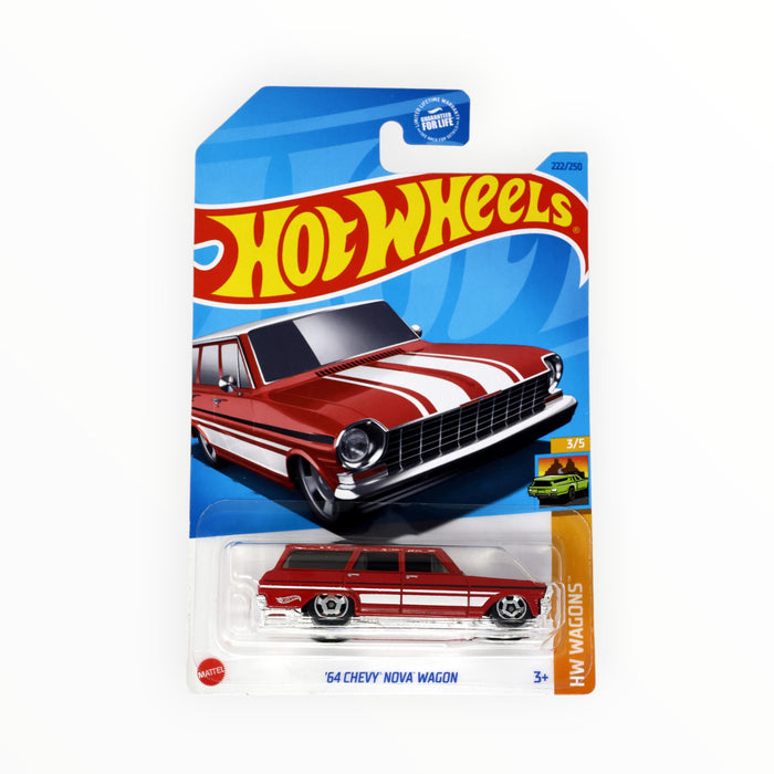 Hot Wheels '64 Chevy Nova Wagon - Mainline (2023) 222/250