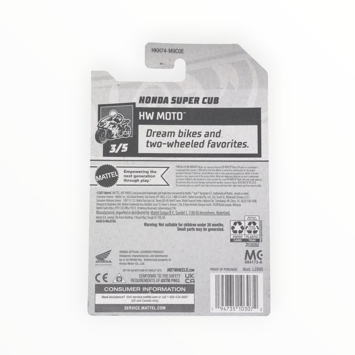 Hot Wheels Honda Super Cub - Mainline (2023) 87/250