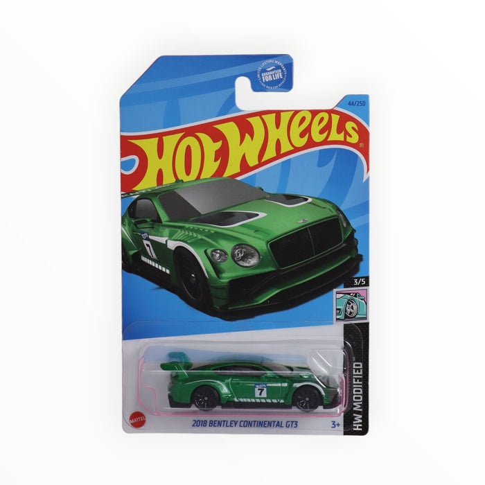 Hot Wheels 2018 Bentley Continental GT3 - Mainline (2023) 44/250