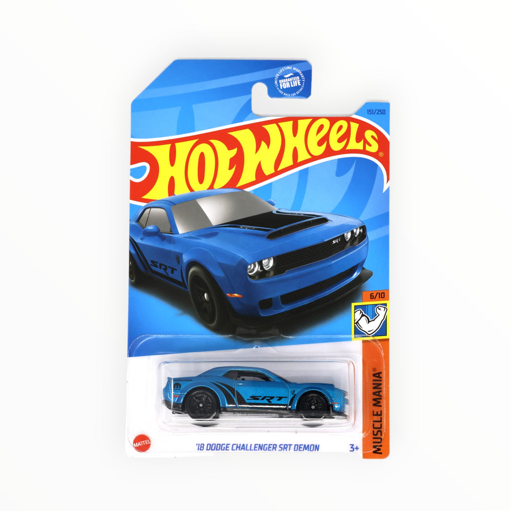 ホットウィール DODGE CHALLENGER SRT DEMON Hot Wheels 18 Dodge Challenger SRT Demon BLACK | eBay