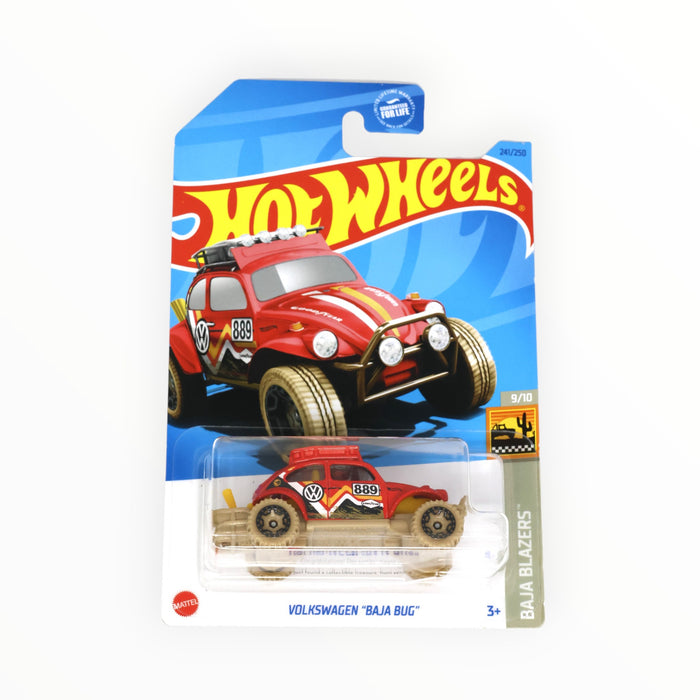 Hot Wheels Volkswagen "Baja Bug" (Treasure Hunt) Mainline (2023) 241/250