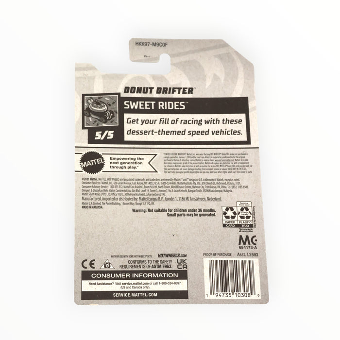Hot Wheels Donut Drifter (Treasure Hunt) 2023 - 129/250