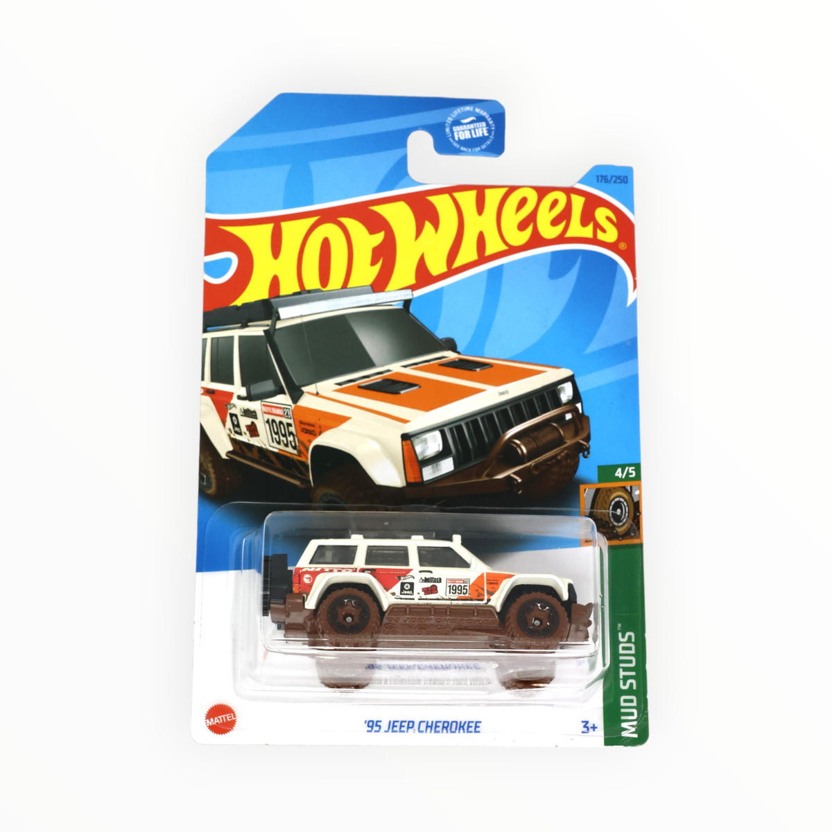 Hot Wheels 95 Jeep Cherokee Treasure Hunt Mainline 2023 176 250 99Diecast