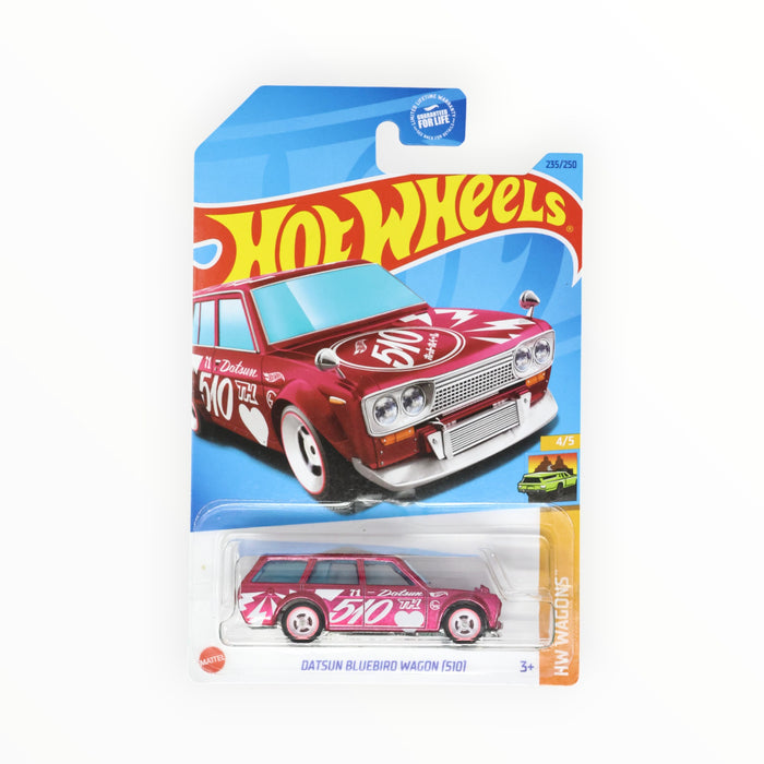 Hot Wheels Datsun Bluebird Wagon (510) (Super Treasure Hunt) 2023 - 235/250