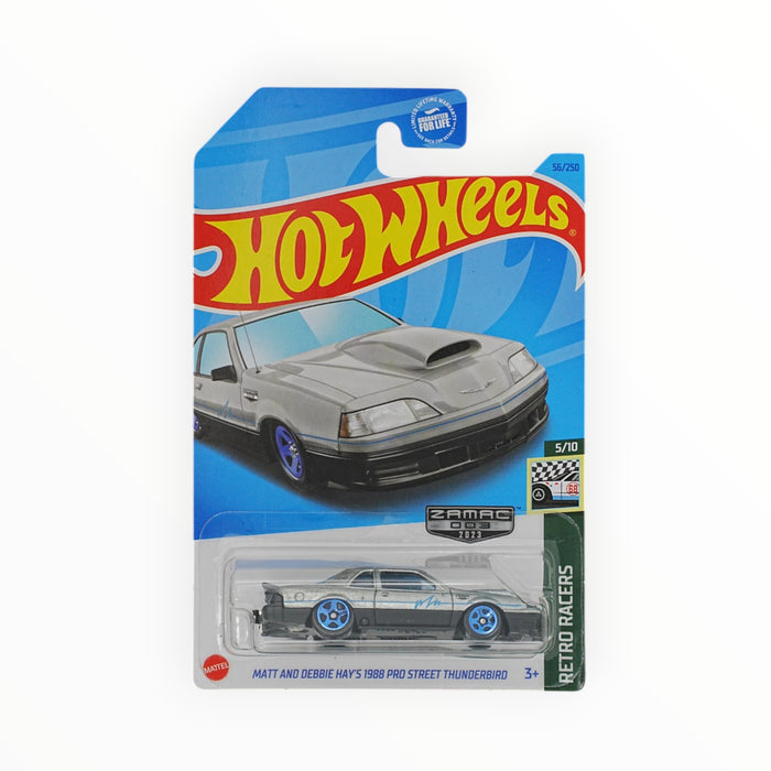 Hot Wheels Matt and Debbie Hay's 1988 Pro Street Thunderbird - Mainline (2023) 56/250