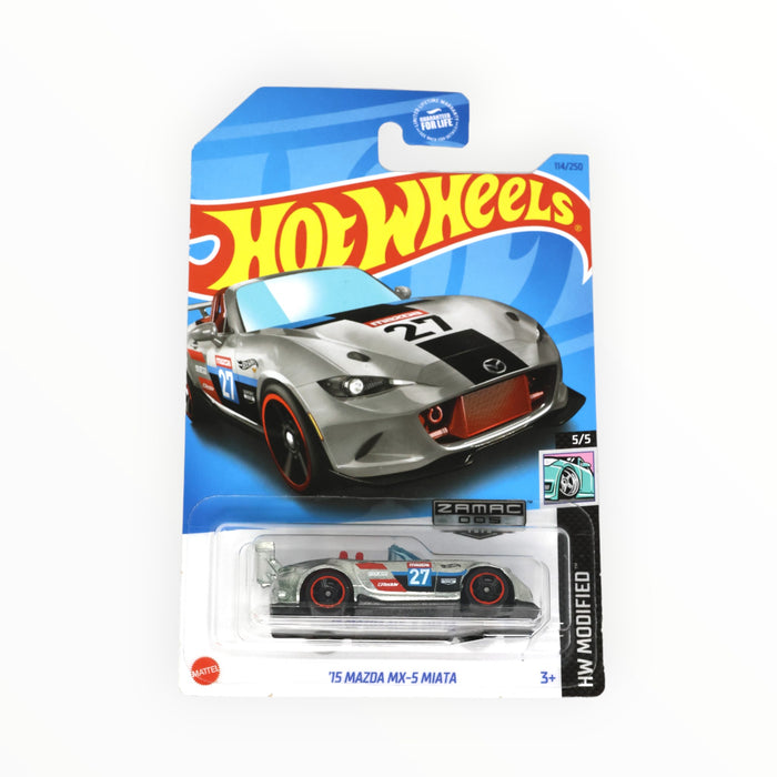 Hot Wheels '15 Mazda MX-5 Miata - Mainline (2023) 114/250