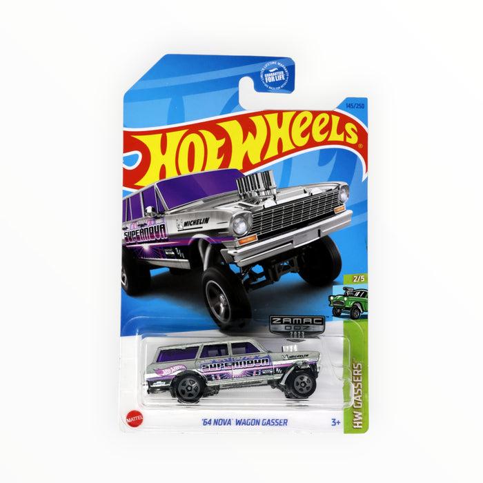 Hot Wheels '64 Nova Wagon Gasser - Mainline (2023) 145/250