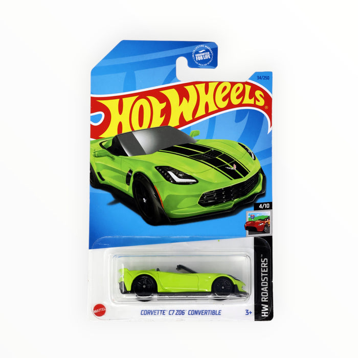 Hot Wheels Corvette C7 Z06 Convertible - Mainline (2023) 34/250