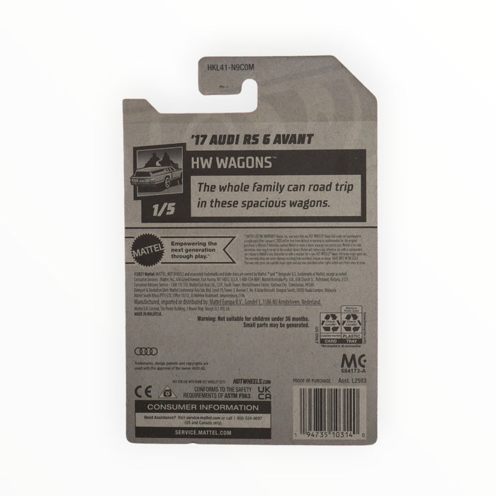Hot Wheels '17 Audi RS 6 Avant - Mainline (2023) 187/250