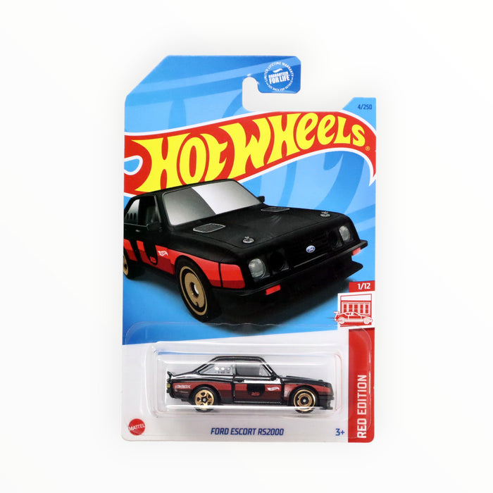 Hot Wheels Ford Escort RS2000 (Red Edition) Mainline (2023) 4/250