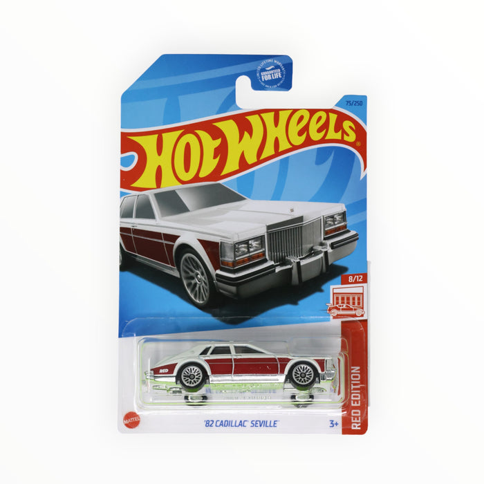 Hot Wheels '82 Cadillac Seville (Red Edition) Mainline (2023) 75/250