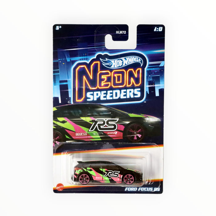 Hot Wheels Ford Focus RS - Neon Speeders (2023) 1/8