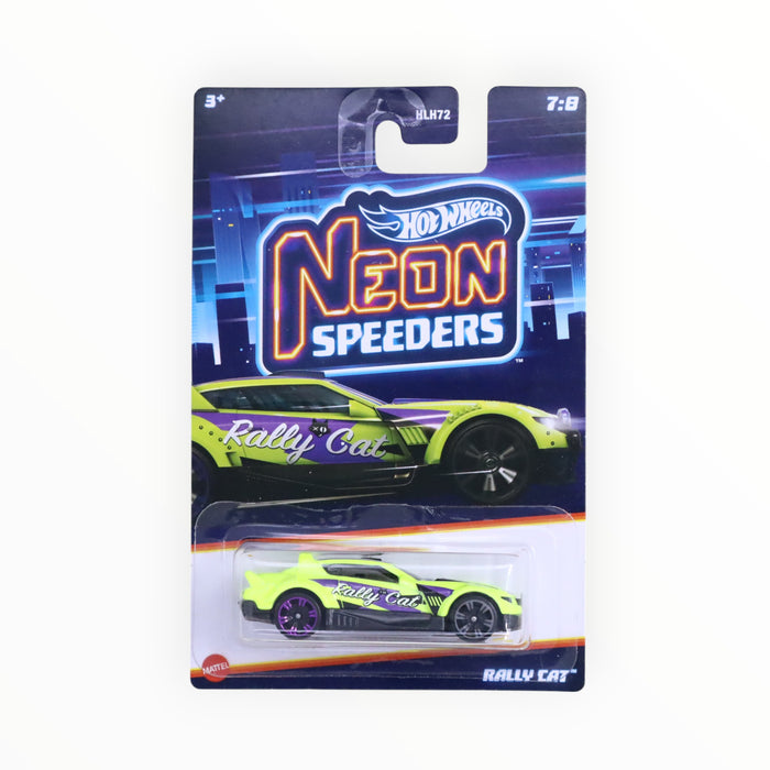 Hot Wheels Rally Cat - Neon Speeders (2023) 7/8