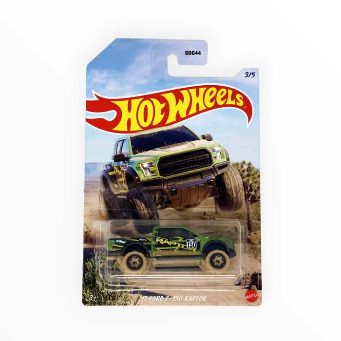 Hot Wheels '17 Ford F-150 Raptor - Mud Runners (2023) 3/5