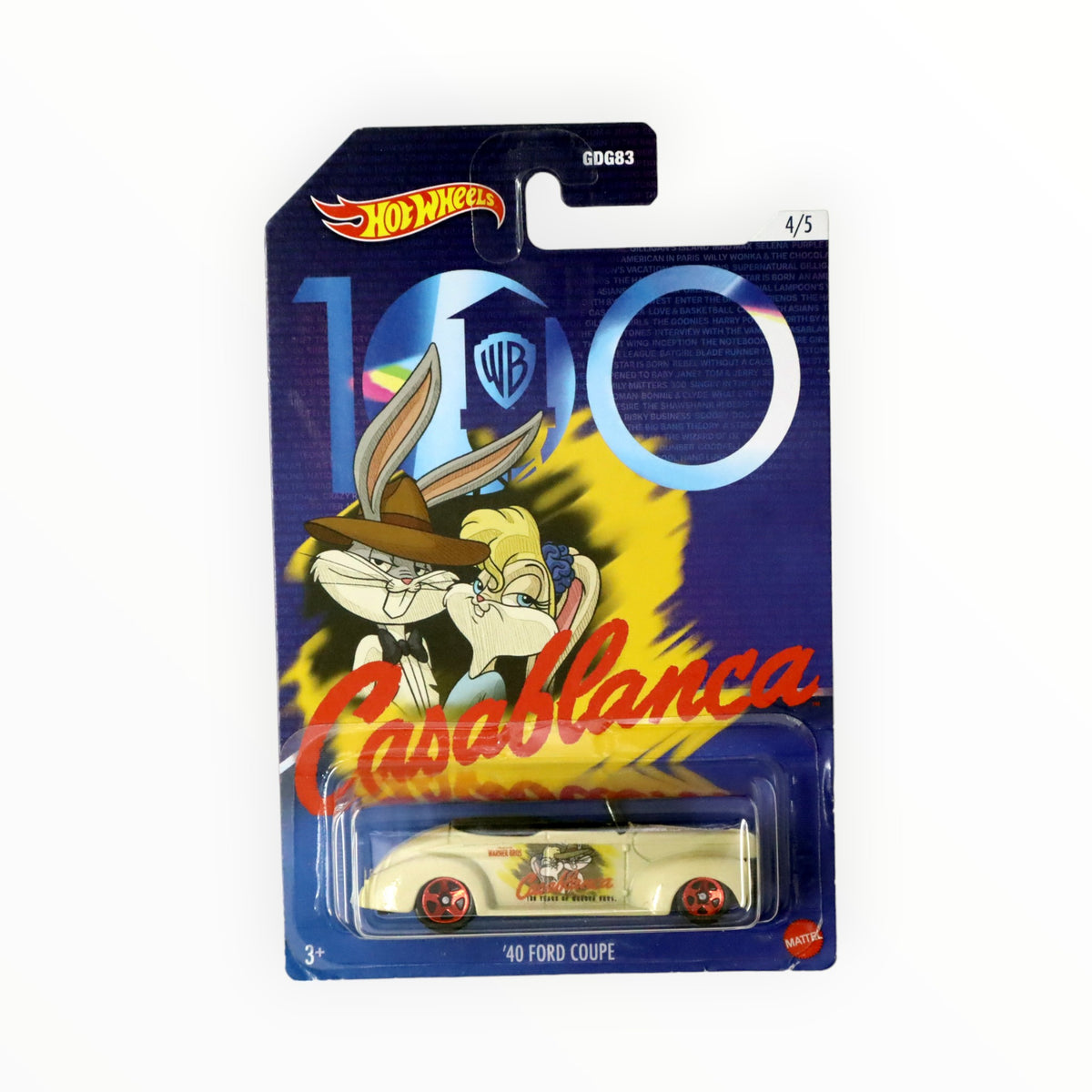 Hot Wheels '40 Ford Coupe (Bugs Bunny & Lola x Casablanca) Warner