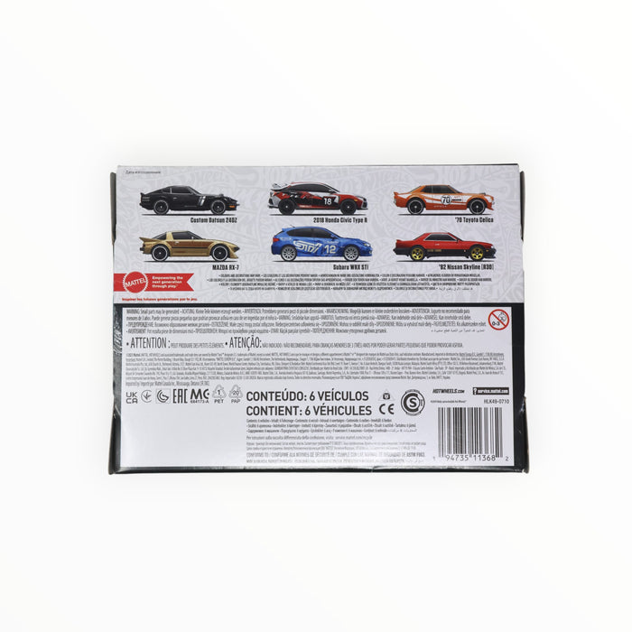 Hot Wheels Japanese Car Culture - 6-Packs (2023)