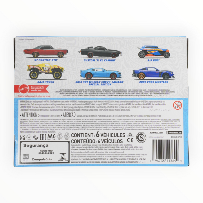 Hot Wheels Hot Wheels Legends Tour - 6-Packs (2023)