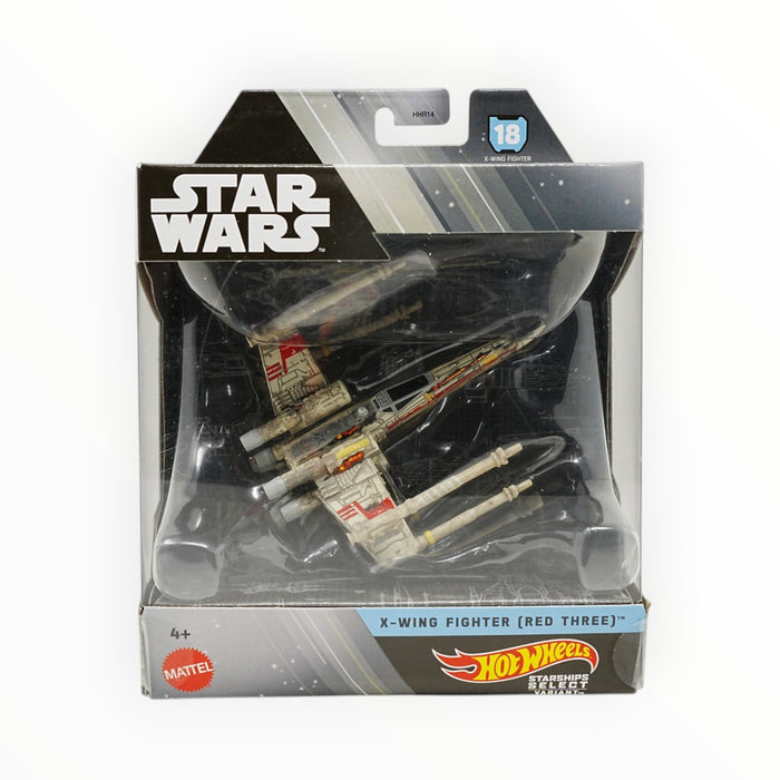 Hot Wheels X-Wing Fighter (Red Three) (Chase) Star Wars Starships Select (2023) #18