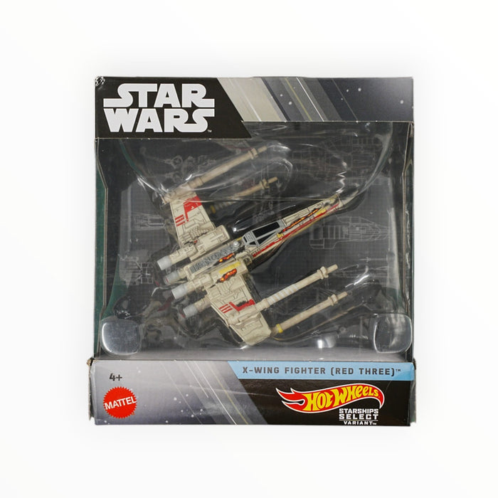 Hot Wheels X-Wing Fighter (Red Three) (Chase) Star Wars Starships Select (2023) #18