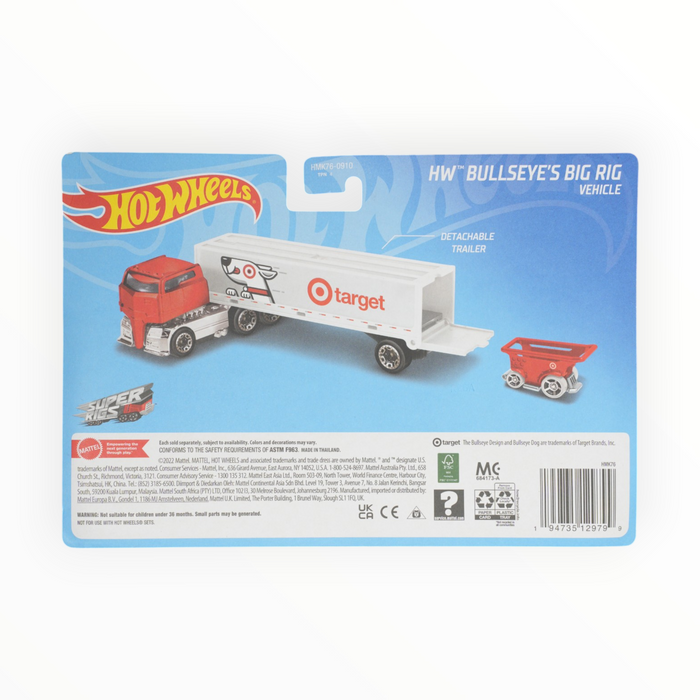 Hot Wheels HW Bullseye's Big Rig / Aisle Driver - Super Rigs (2022)