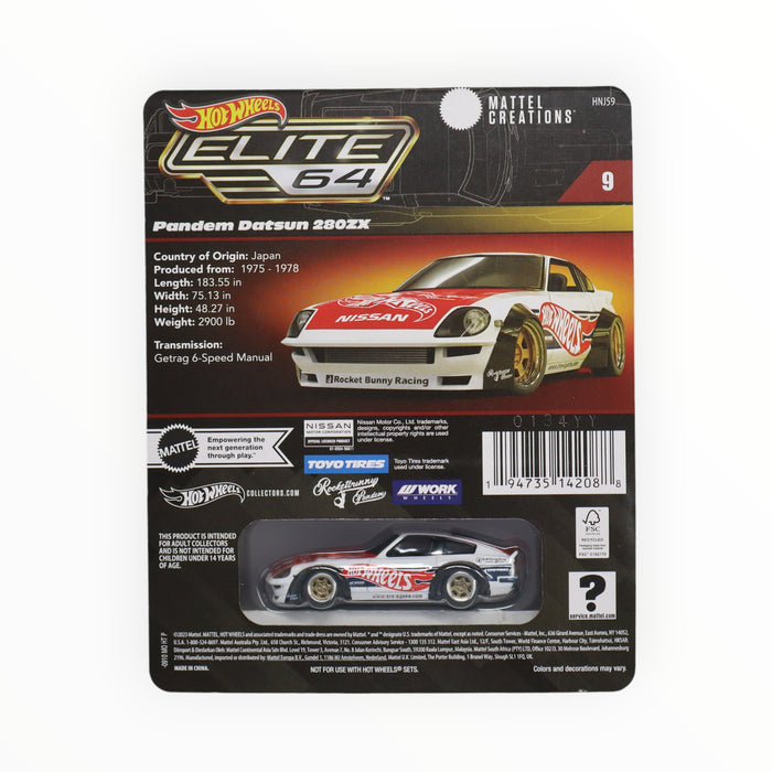 Hot Wheels Pandem Datsun 280ZX - Elite 64 (2024) #9