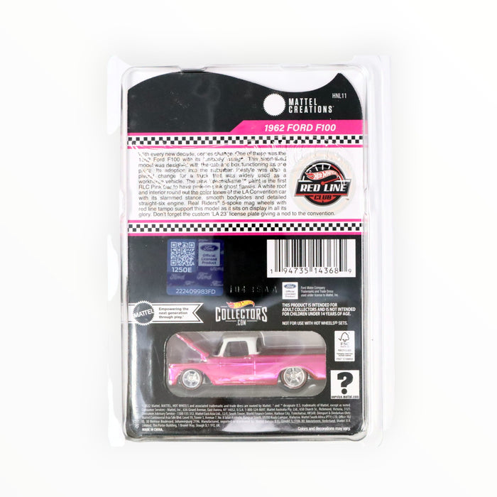 Hot Wheels 1962 Ford F100 - Collectors Convention (2023)