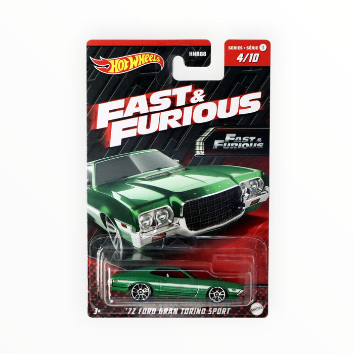 Hot Wheels '72 Ford Gran Torino Sport - Fast & Furious (2023) 4/10