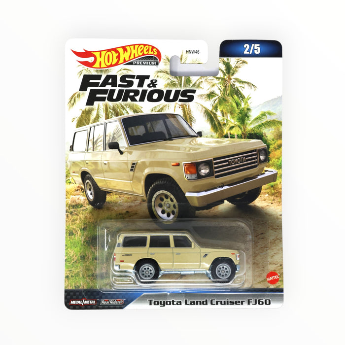 Hot Wheels Toyota Land Cruiser FJ60 - Fast & Furious Premium (2023)