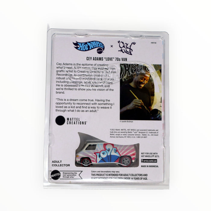 Hot Wheels Love Van (Hot Wheels x Cey Adams) Mattel Creations (2022)