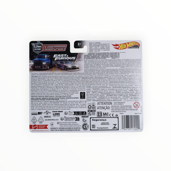 Hot Wheels LB-ER34 Super Silhouette Nissan Skyline / Carry On (Fast & Furious) Car Culture: Team Transport (2023)
