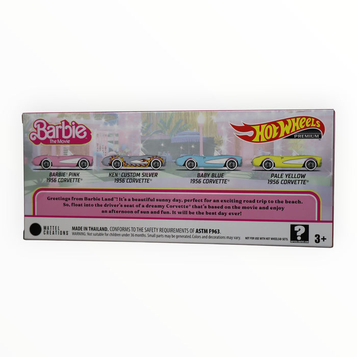 Hot Wheels Barbie: The Movie 1956 Corvette Collector Set - Special Edition (2023)