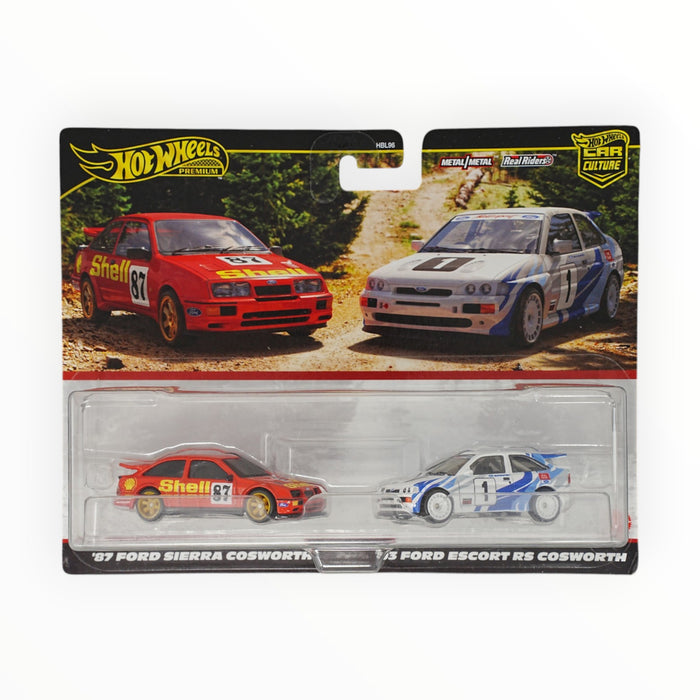 Hot Wheels '87 Ford Sierra Cosworth / '93 Ford Escort RS Cosworth - Car Culture 2-Packs (2024)