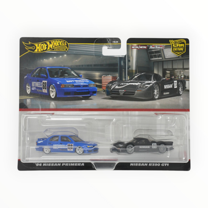 Hot Wheels Nissan R390 GT1 / 94 Nissan Primera - Car Culture 2-Packs (2024)