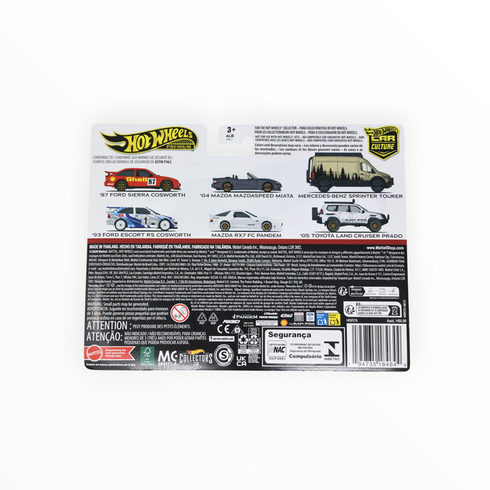 Hot Wheels '05 Toyota Land Cruiser Prado / Mercedes-Benz Sprinter Tourer - Car Culture 2-Packs (2024)