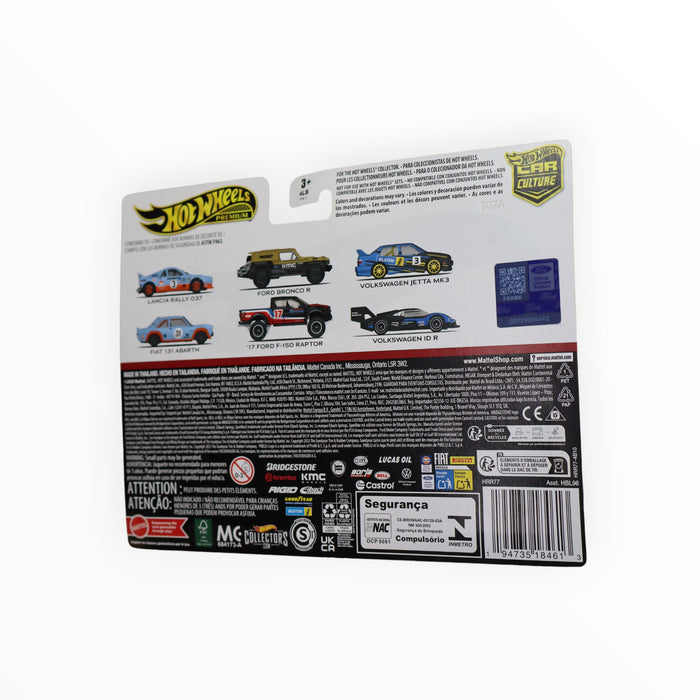 Hot Wheels Ford Bronco R / '17 Ford F-150 Raptor - Car Culture 2-Packs (2024)