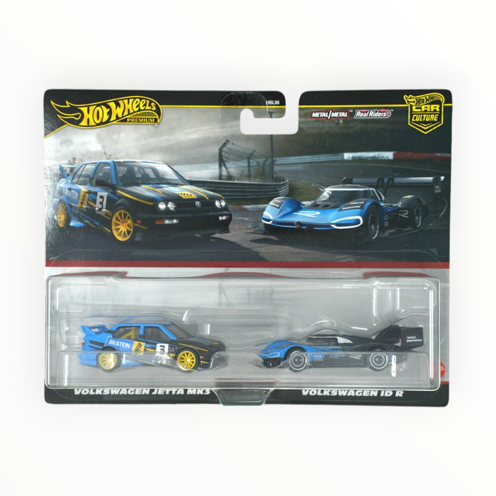Hot Wheels Volkswagen Jetta MK3 / Volkswagen ID R (Volkswagen) Car Culture 2-Packs (2024)