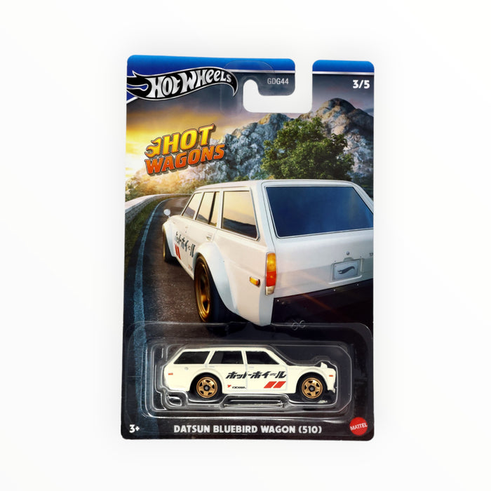 Hot Wheels Datsun Bluebird Wagon (510) - Hot Wagons (2024) 3/5