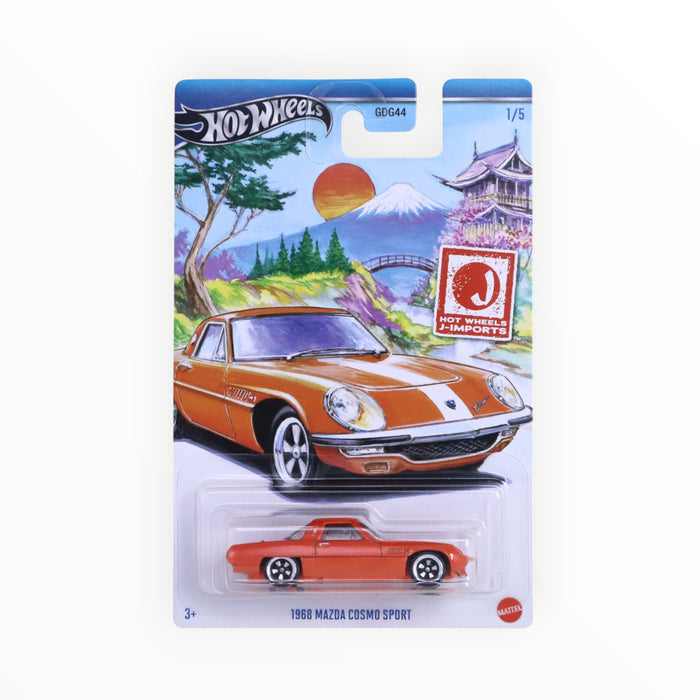Hot Wheels 1968 Mazda Cosmo Sport - J-Imports (2024) 1/5