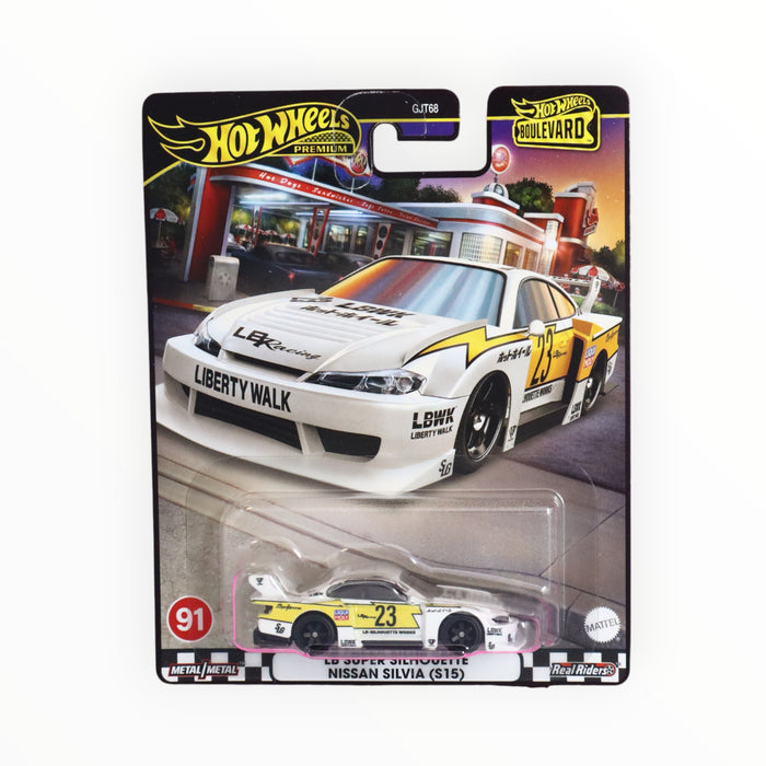 Hot Wheels LB Super Silhouette Nissan Silvia (S15) - Hot Wheels Boulevard (2024) #91