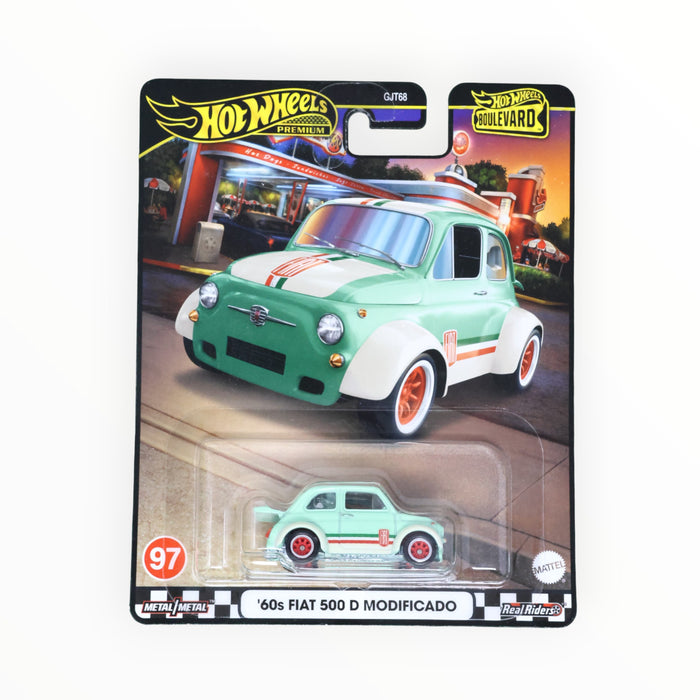 Hot Wheels 60s Fiat 500 D Modificado - Hot Wheels Boulevard (2024) #97