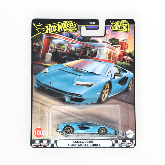 Hot Wheels Lamborghini Countach LPI 800-4 - Hot Wheels Boulevard (2024) #100