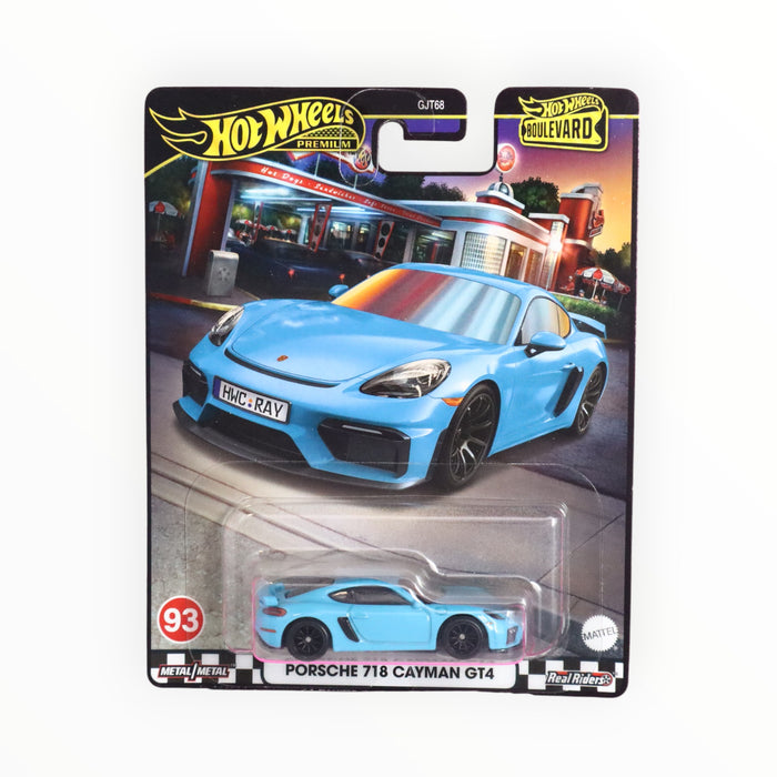 Hot Wheels Porsche 718 Cayman GT4 - Hot Wheels Boulevard (2024) #93