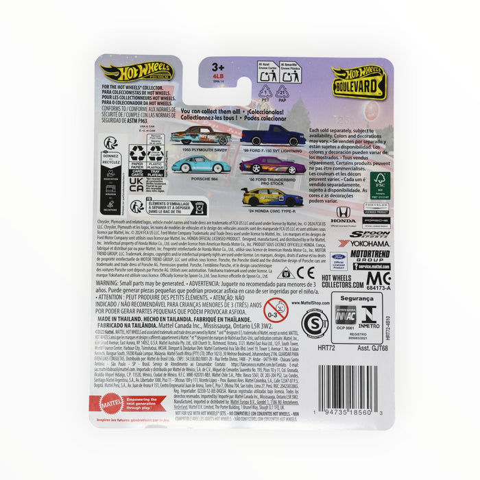 Hot Wheels '86 Ford Thunderbird Pro Stock - Hot Wheels Boulevard (2024) #104