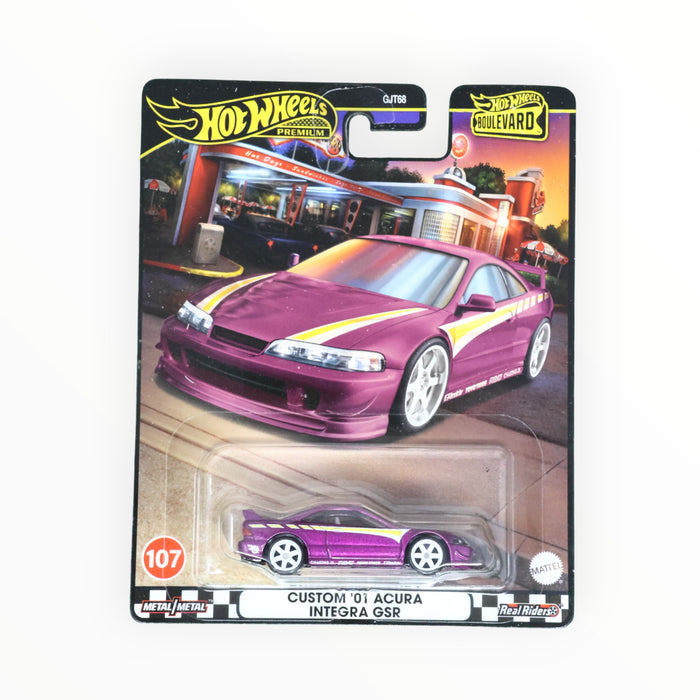 Hot Wheels Custom '01 Acura Integra GSR - Hot Wheels Boulevard (2024) #107