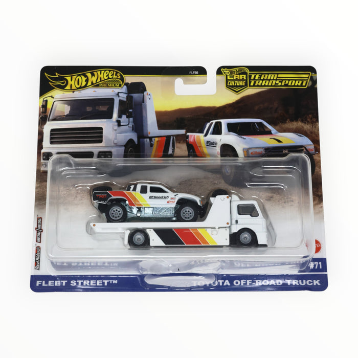 Hot Wheels Fleet Street / Toyota Off-Road Truck - Car Culture: Team Transport (2025) #71