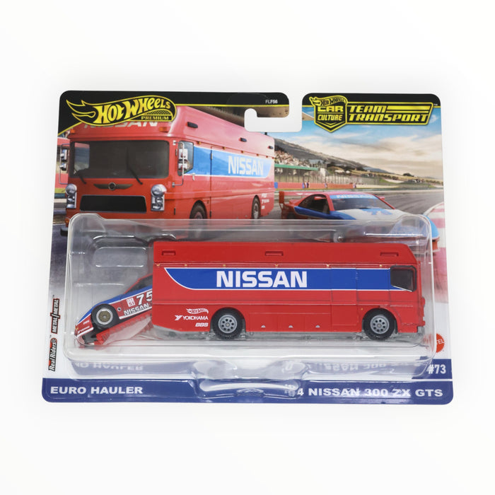 Hot Wheels Euro Hauler / '94 Nissan 300 ZX GTS - Car Culture: Team Transport (2025) #73
