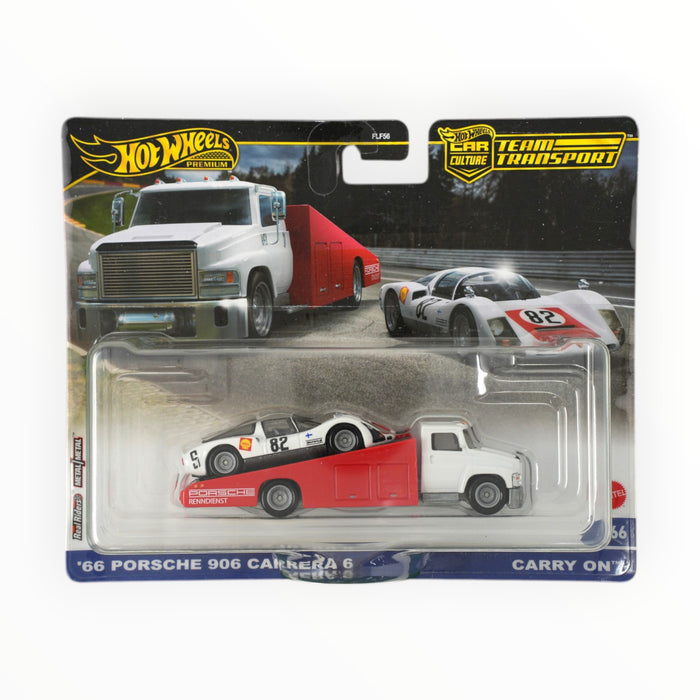 Hot Wheels '66 Porsche 906 Carrera 6 / Carry On - Car Culture: Team Transport (2024) #66