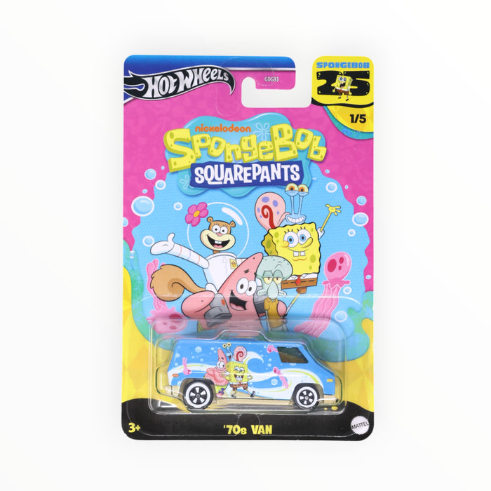 Hot Wheels 70s Van - SpongeBob 25 (2024) 1/5