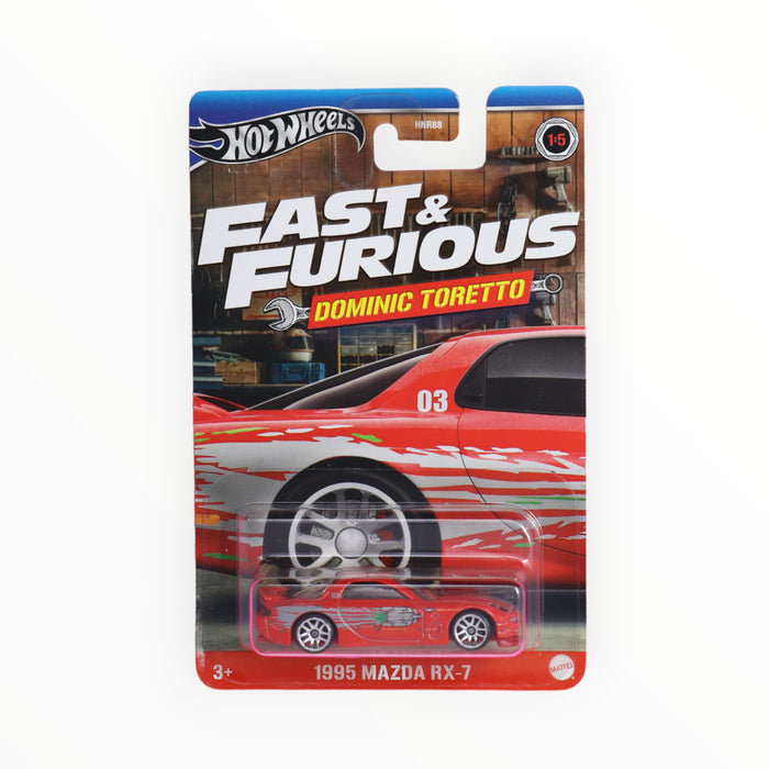 Hot Wheels 1995 Mazda RX-7 (The Fast and the Furious) Fast & Furious (2024)