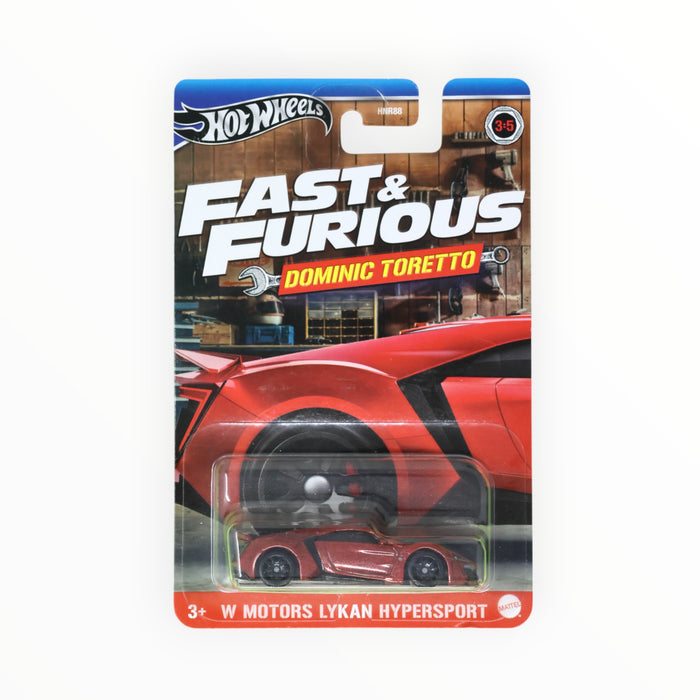 Hot Wheels W Motors Lykan HyperSport (Furious 7) Fast & Furious (2024)